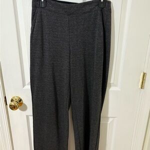 Women Gray wide leg Pants